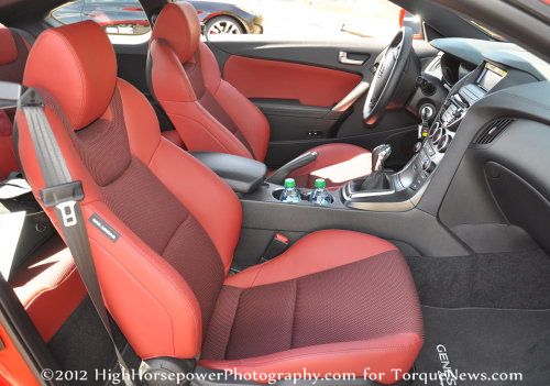 The interior of the 2013 Hyundai Genesis Coupe 3.8 R-Spec | Torque News